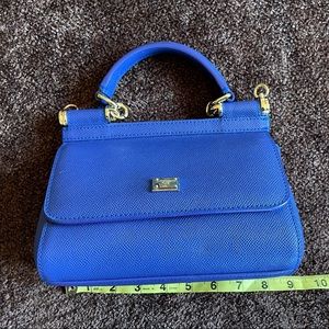 Dolce & Gabbana Sicily Bag in Dauphine Leather